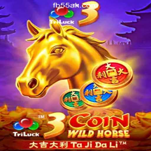 Explore the Thrills of 3CoinWildHorse on the 55AK.bet Platform
